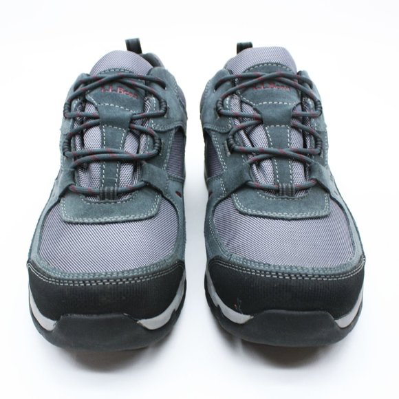 LL Bean Men\'s 13 Model 4 Waterproof Trail Hiking Suede Nylon Sneakers 299637 main image 11